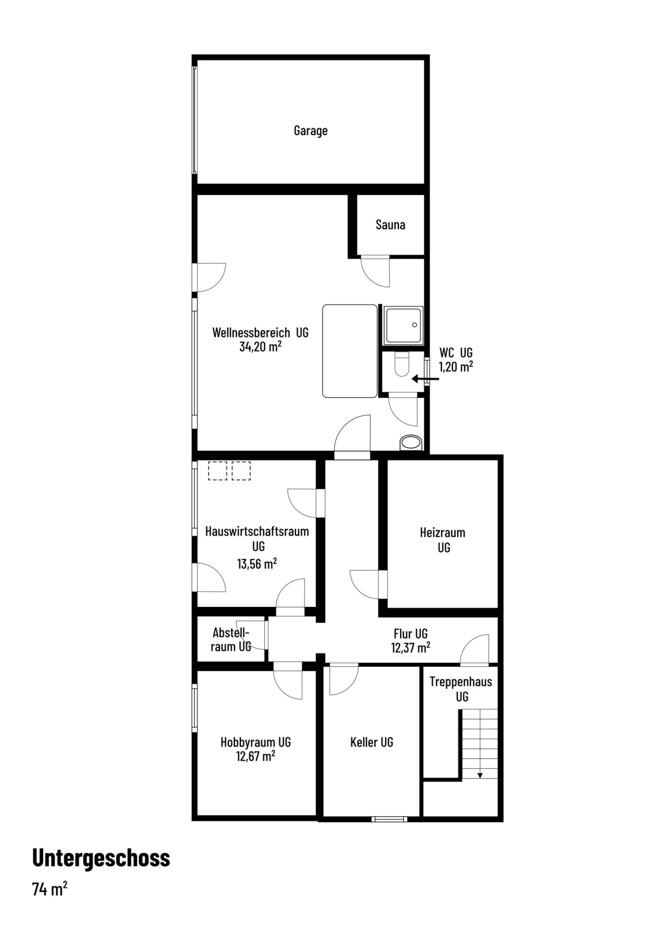 floor plan | lower floor